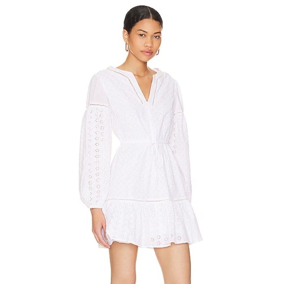1. State V Neck Dress - Picture 1 of 7